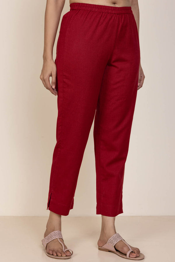 Ruby Red Trousers