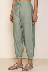 Sage Afghani Cotton Trousers