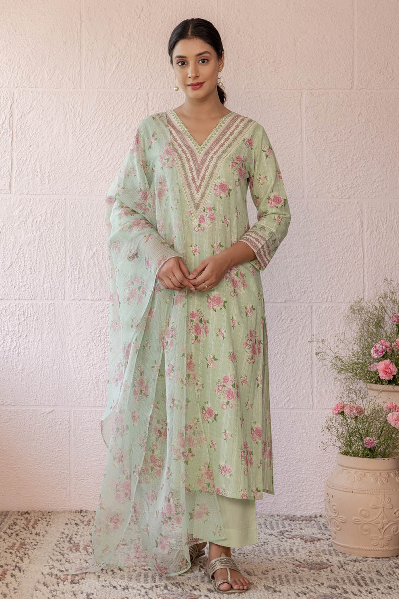 Dreamy Rosebush Kurta