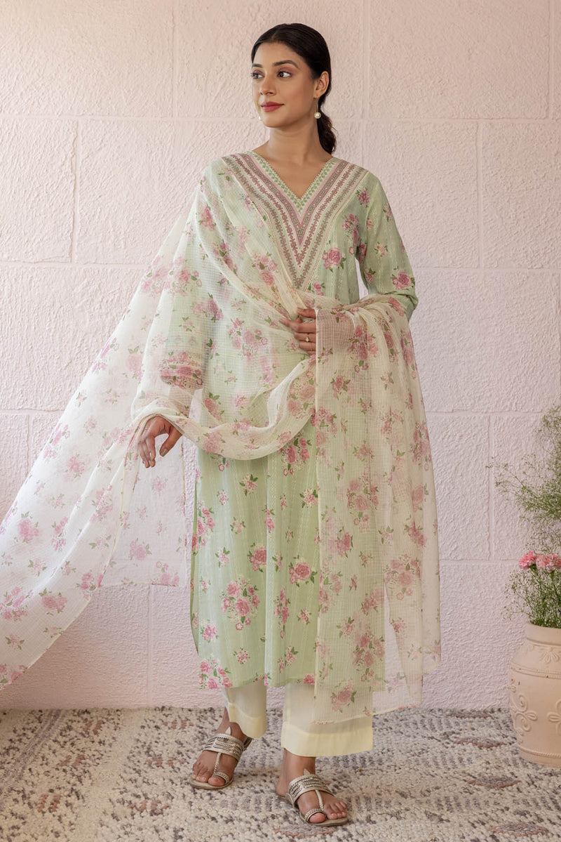 Dreamy Rosebush Kurta