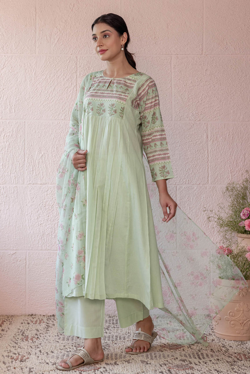 Sage Rosebush Kurta