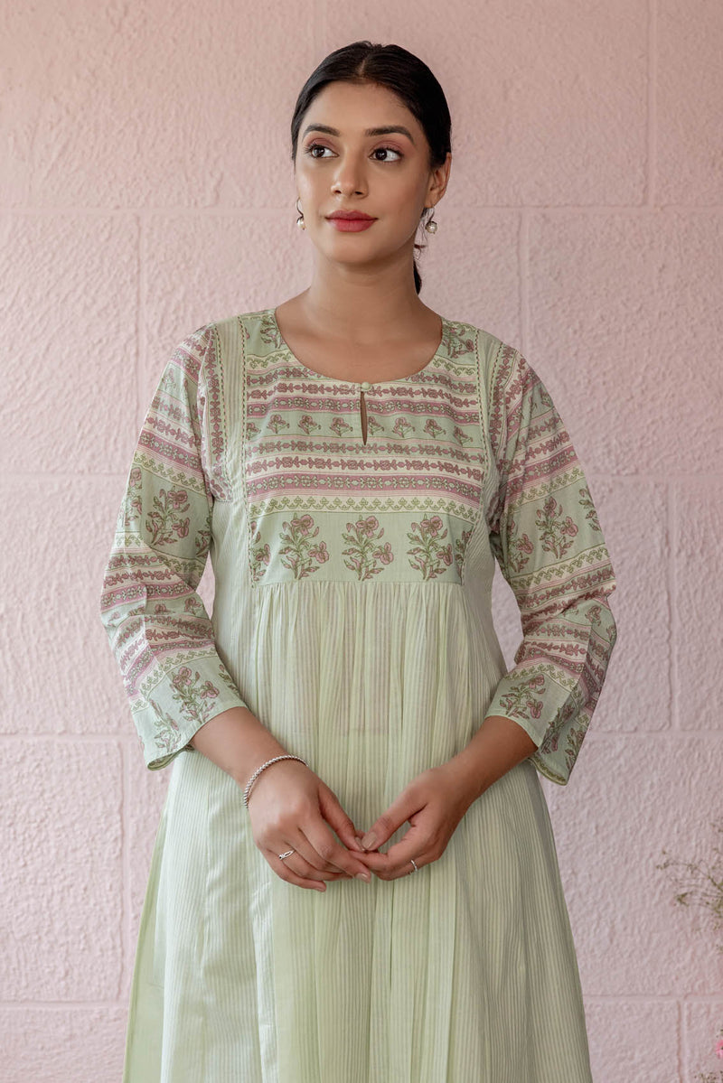 Sage Rosebush Kurta