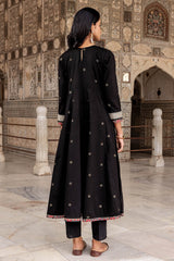 Black Ajrakh Lavanya Kurta