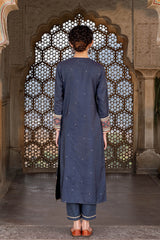 Dark Blue Lavanya Kurta