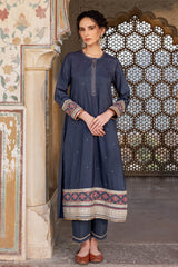 Dark Blue Lavanya Kurta