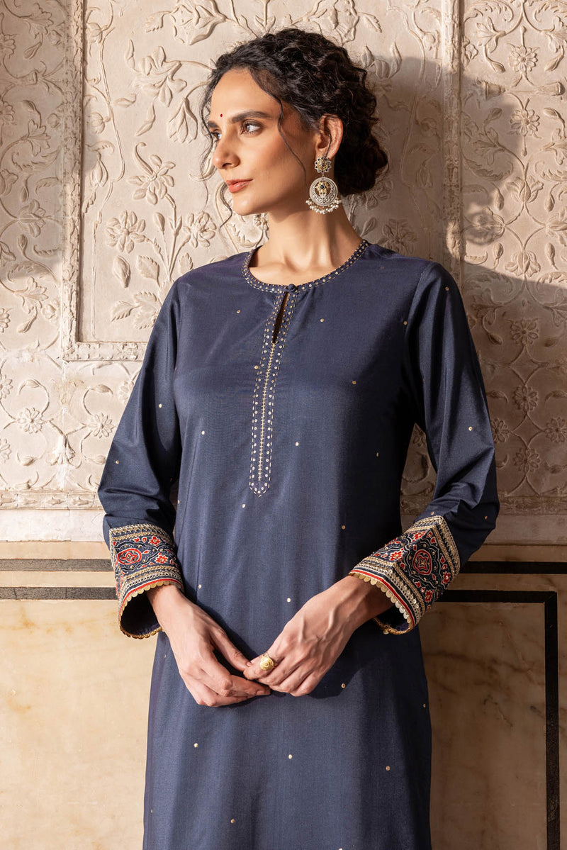 Dark Blue Lavanya Kurta