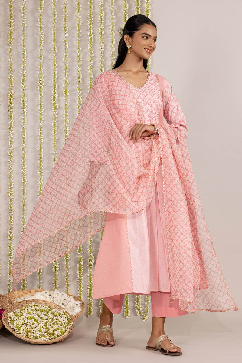 Pink Tanvi Tara Kurta