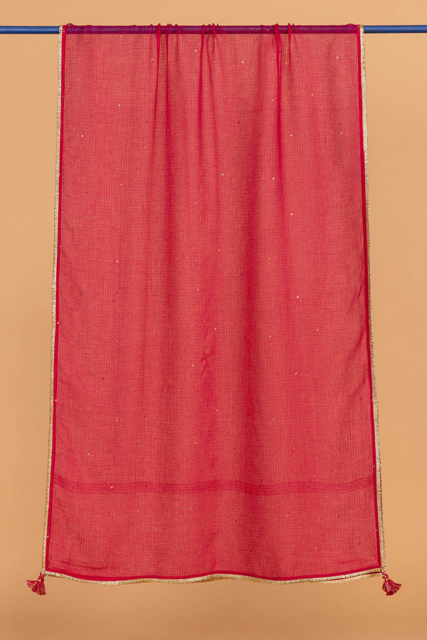 Rani Pink Doria Dupatta