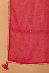 Rani Pink Doria Dupatta