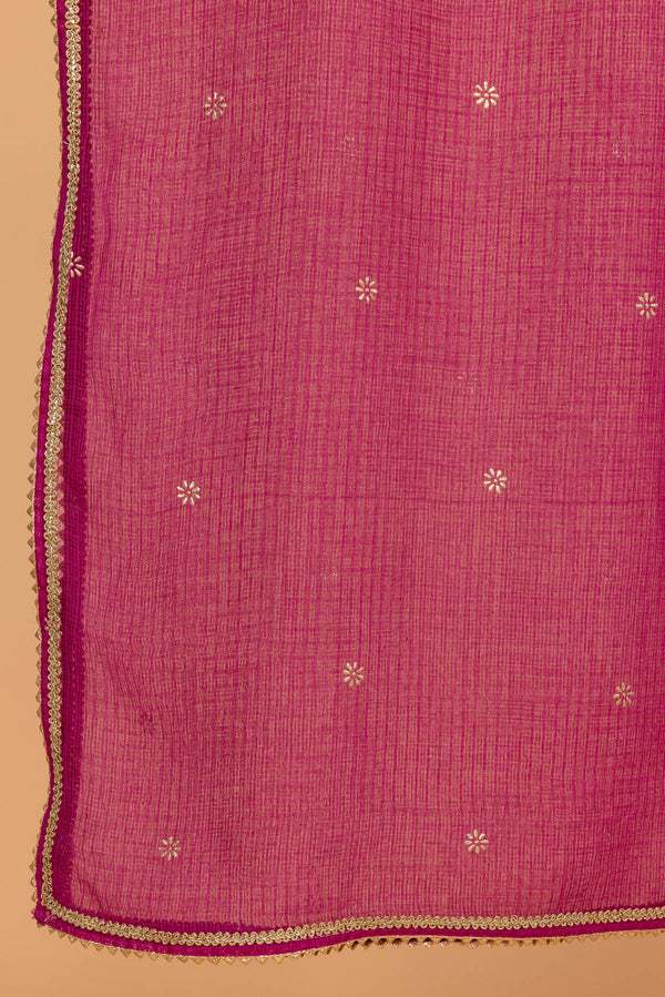 Rani Pink Doria Dupatta