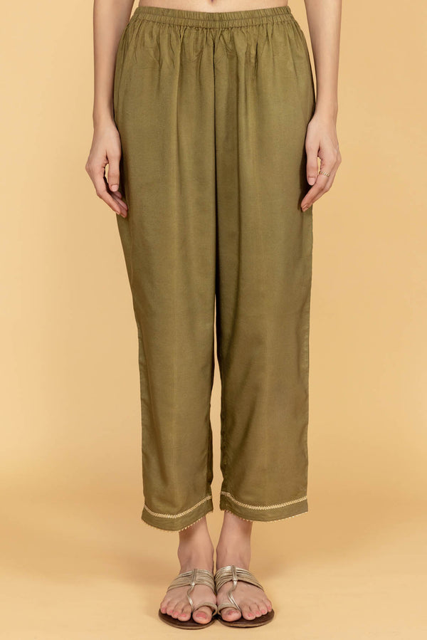 Olive Trousers