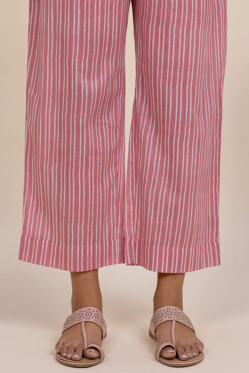 Pink Striped Trousers