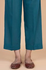 Teal Green Wide Legged Trousers