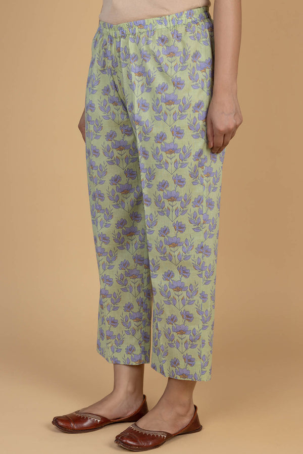 Printed Poppy Trousers