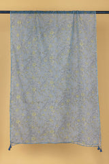 Blue Carnation Doria Dupatta