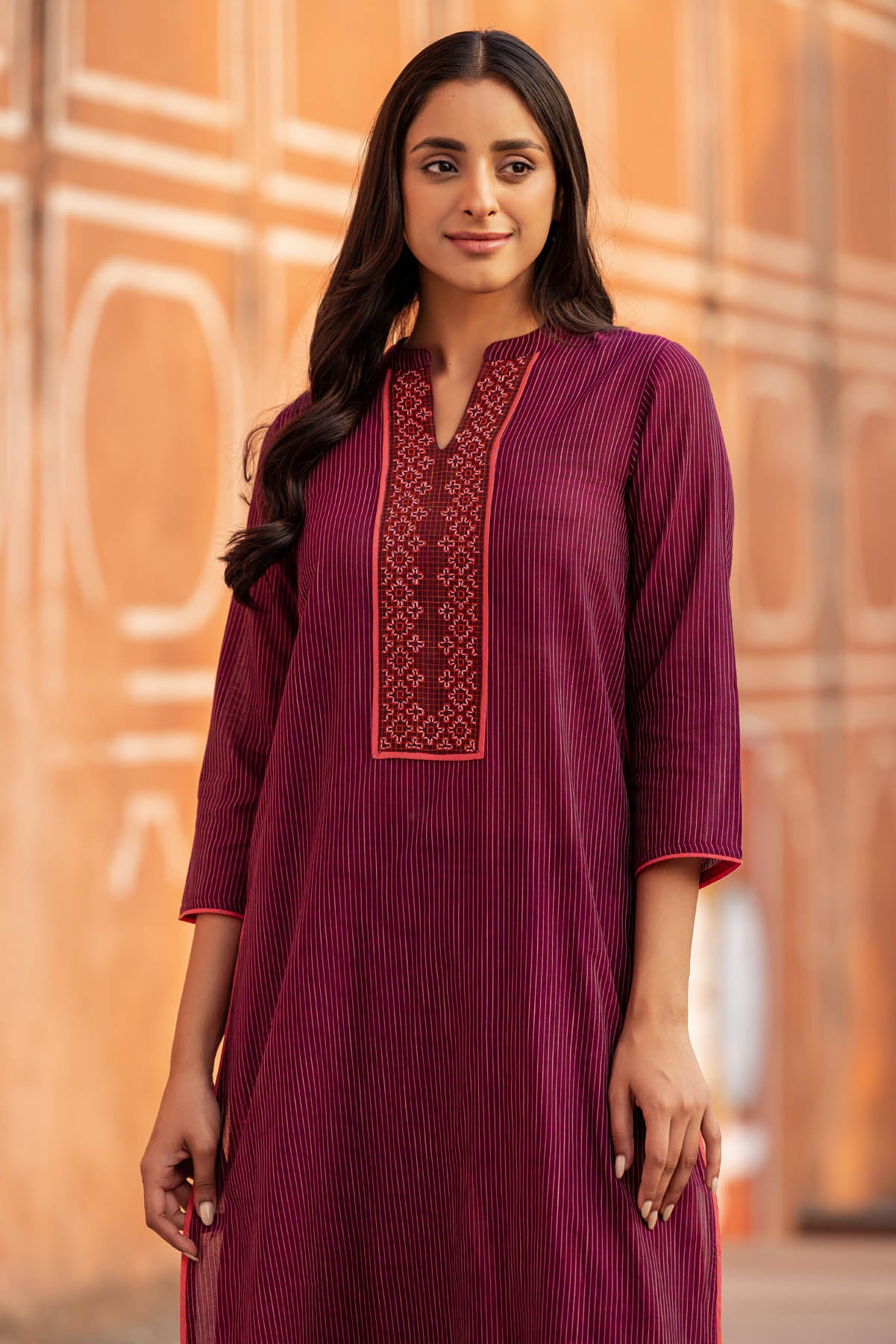 Karondia Kasuti Kurta – Cottons Jaipur