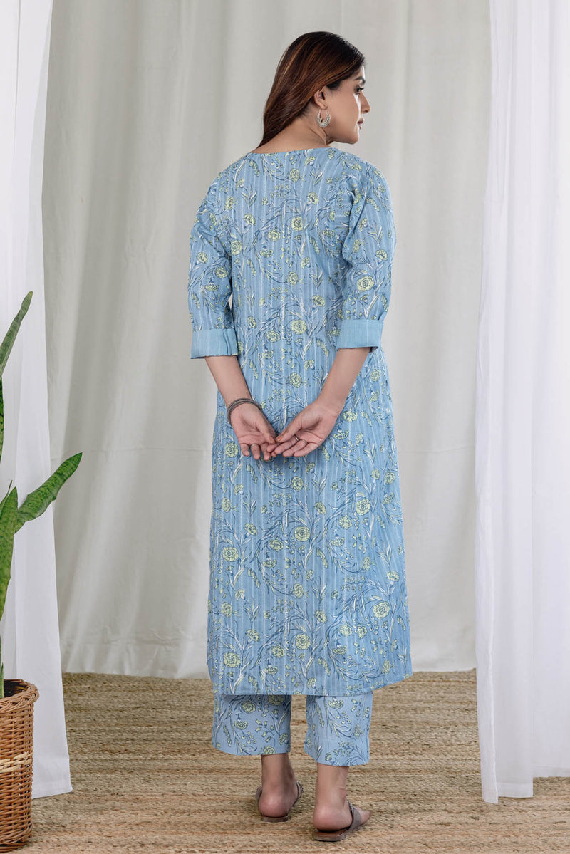 Carnation Dobby Kurta