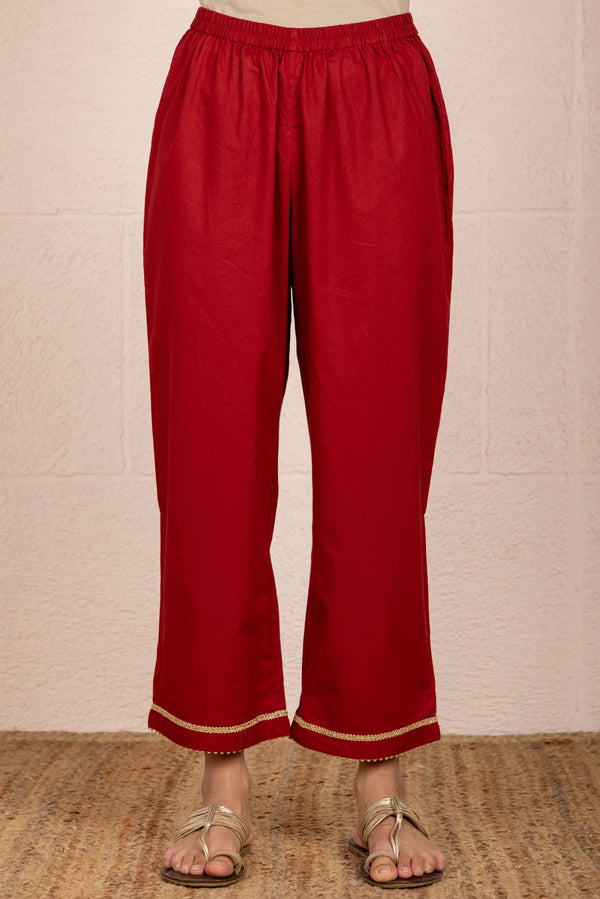 Rust Red Trousers