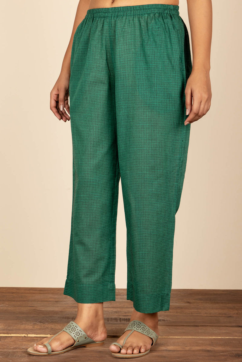 Panna Wide Leg Trousers – Cottons Jaipur