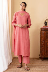 Salmon Pink Kurta