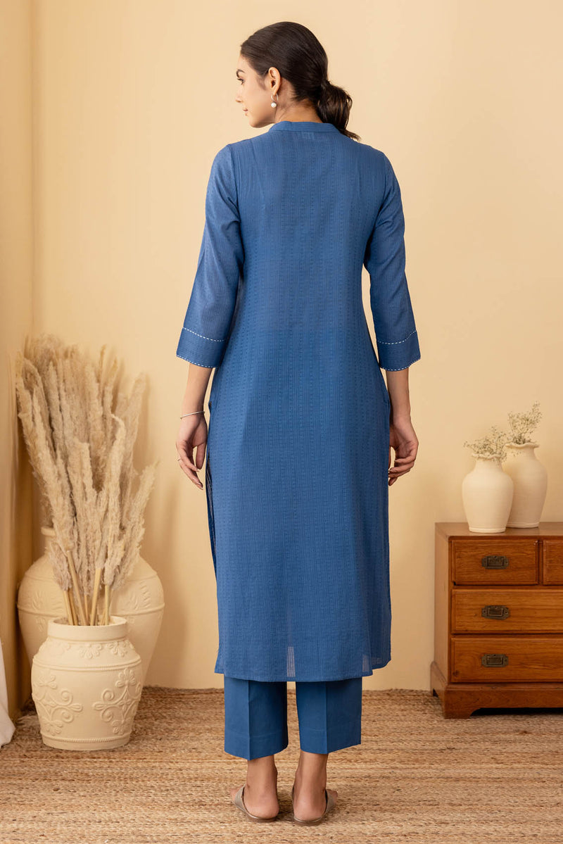 Royal Blue Kurta