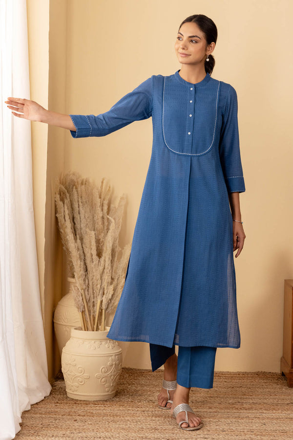 Royal Blue Kurta