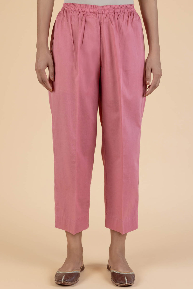 Coral Pink Trousers