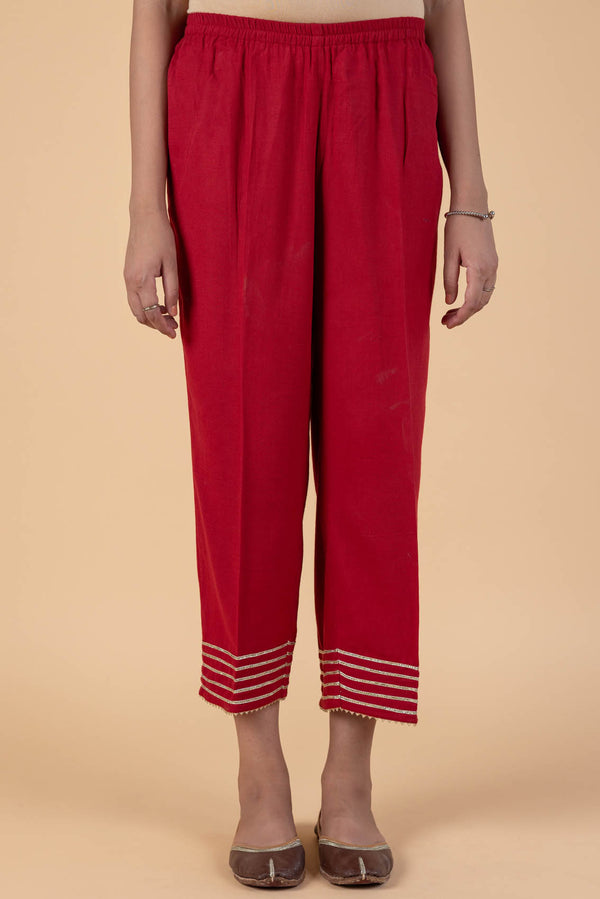 Sindoori Wide Legged Trousers