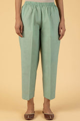 Relaxed Green Trousers