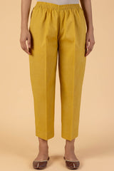 Mustard Basic Trousers