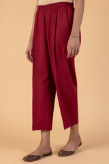 Dark Red Trousers