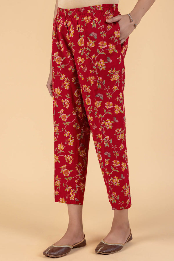 Ruhi Printed Trousers