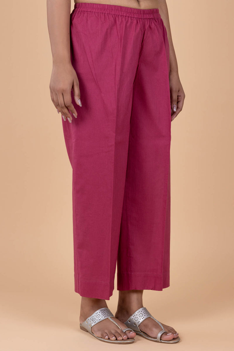 Fuchsia Rose Trousers