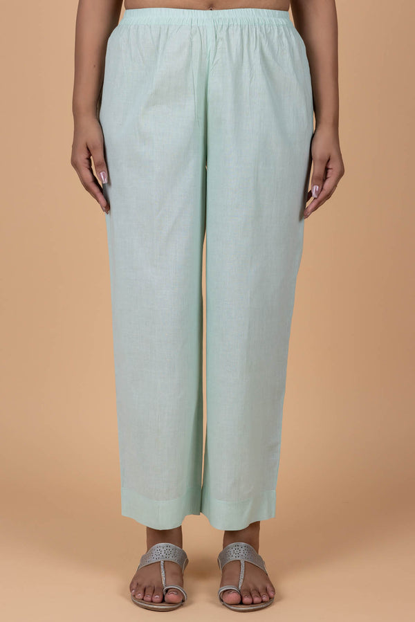 Mint Straight Trousers