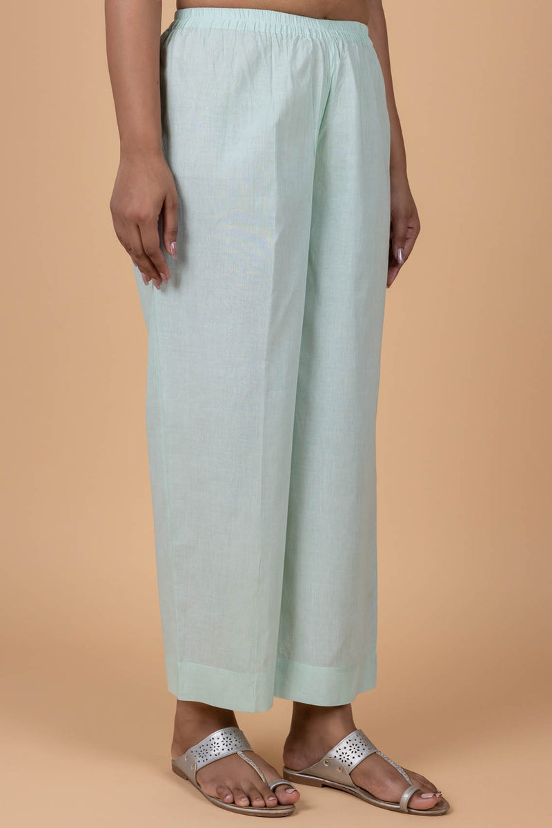 Mint Straight Trousers