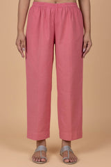 Salmon Pink Trousers