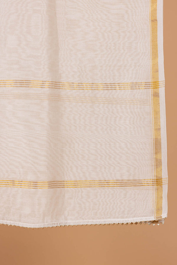 Chanderi Gold Dupatta