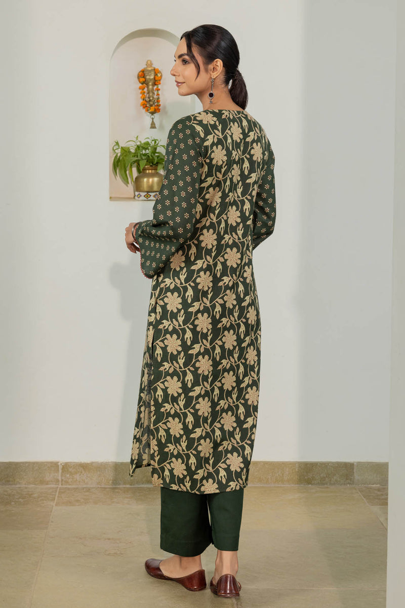 Forest Flowers Fine Twill Kurta