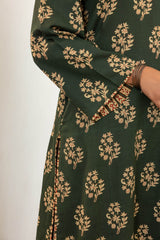 Forest Green Fine Twill Kurta