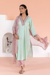 Mint Dobby Kurta