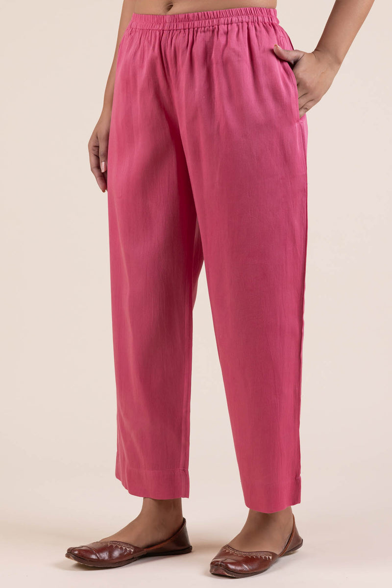 Dusty Pink Trousers