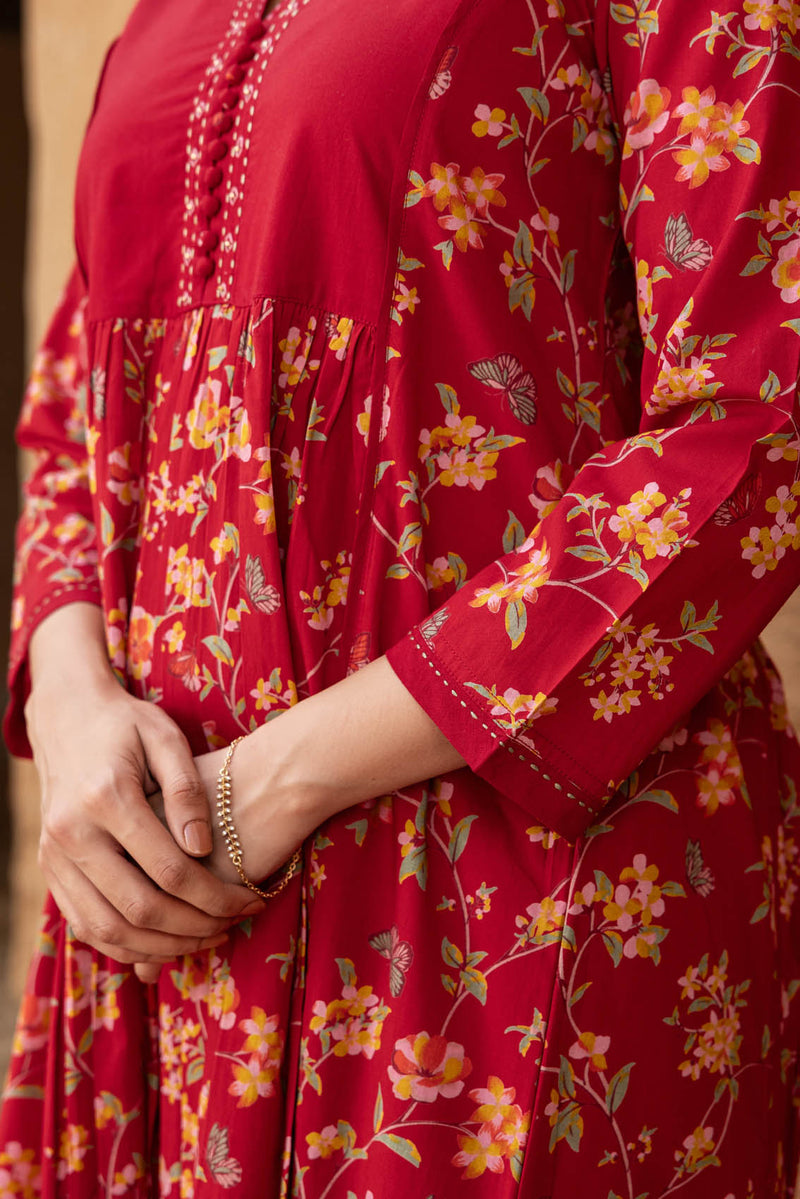 Ruhi Floral Kurta