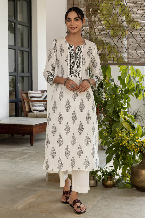 Bootas & Borders Kurta