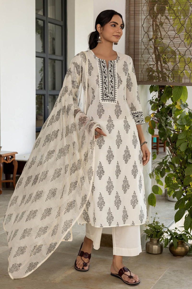 Bootas & Borders Kurta