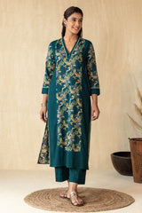 Paisley Panel Kurta