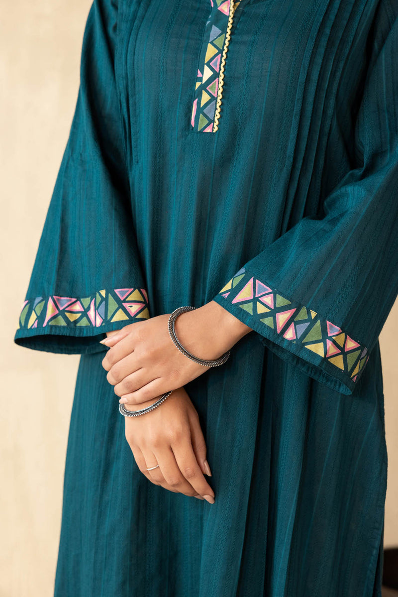 Zigzag Dobby Kurta