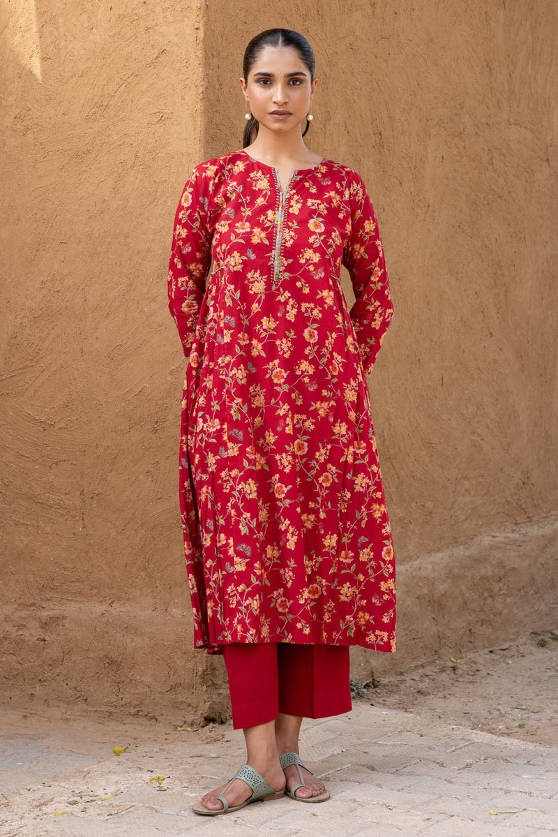 Roli Floral Kurta