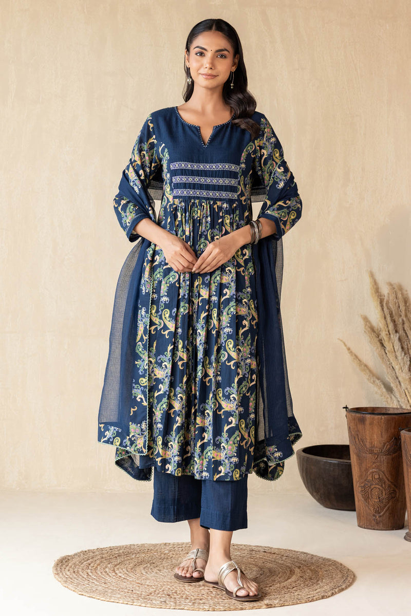 Paisley Lace Kurta