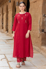 Utsav Tucked Kurta