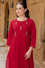 Utsav Tucked Kurta